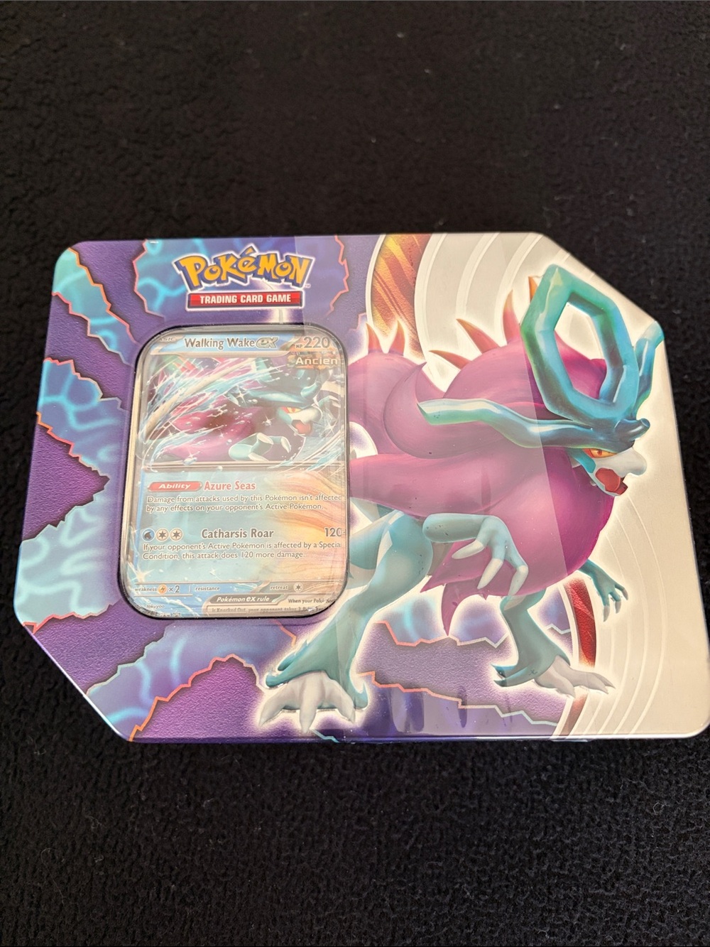 Pokemon Tin Paradox Clash Tin [Walking Wake ex]